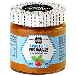 Sugo basilico proteico