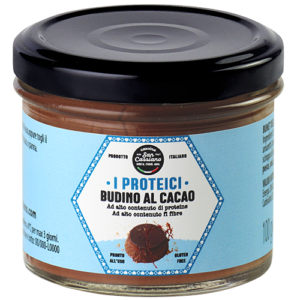 Budino al cacao proteico