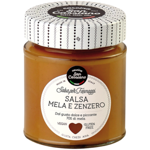 Salsa di mele e zenzero