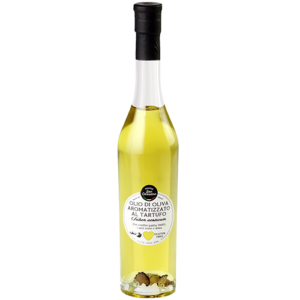 Olio d'oliva aromatizzato al tartufo con Tuber Aestivum