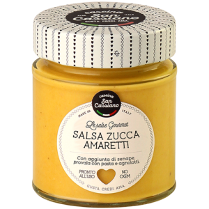 Salsa di zucca e amaretti