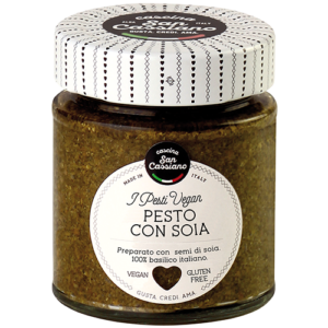 Pesto con soia