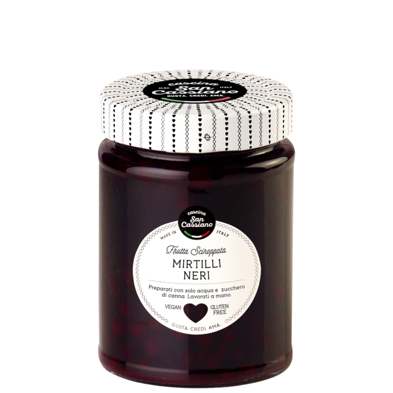 Frutta Sciroppata mirtilli neri