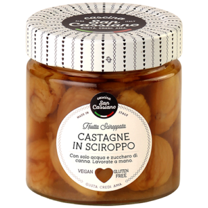Castagne in sciroppo