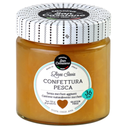 Peach preserve with stevia