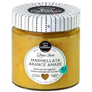 Marmellata di arance amare con stevia