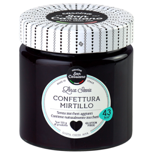 Confettura di mirtillo con stevia