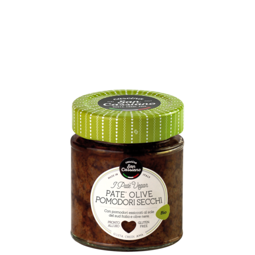 Patè Olive pomodori secchi BIO