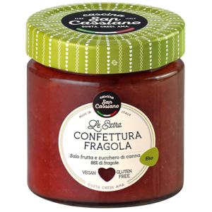 Confettura extra di fragola biologica