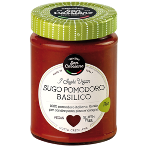 Sugo di pomodoro e basilico biologico
