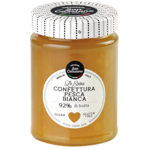 Confettura di pesca bianca