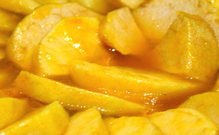 cartocci di frutta di pasta filo NO