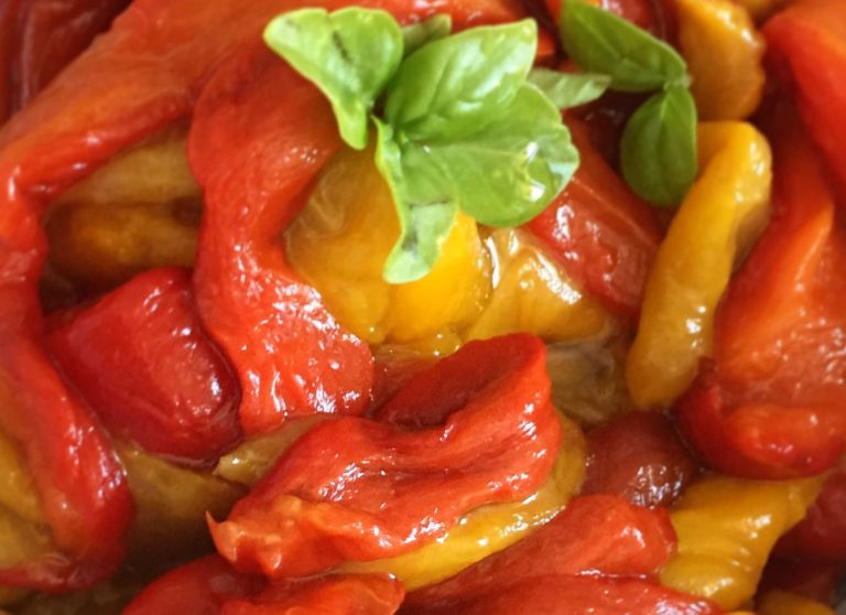 insalata peperoni e olive NO