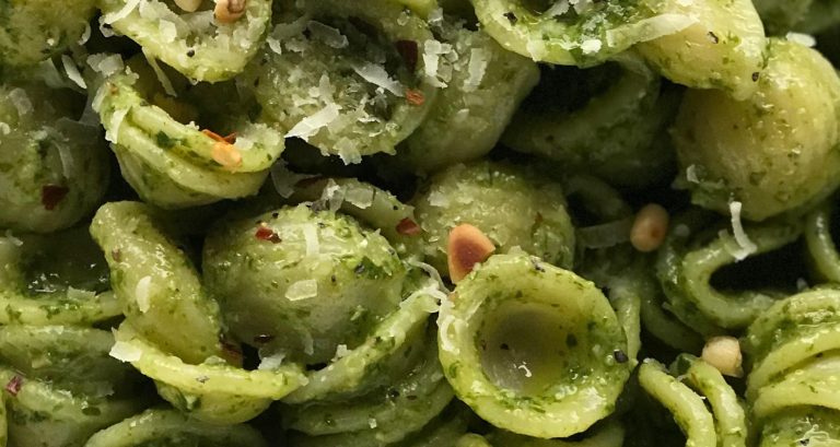 orecchiette con zucchine, tartufo e ricotta salata NO