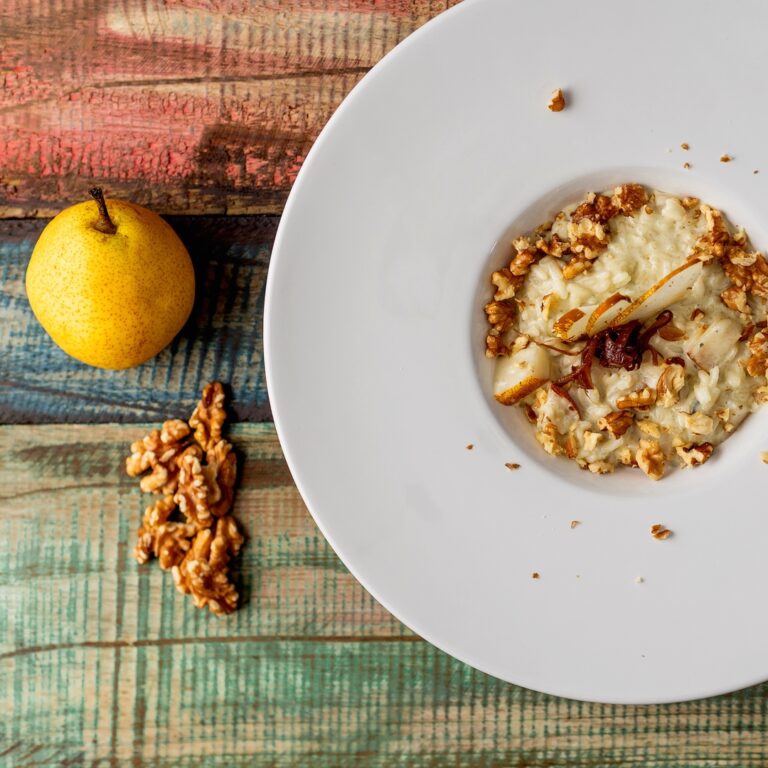 risotto pesto noci