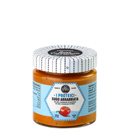 Sugo arrabbiata proteico