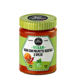 Sugo polpette vegetali 3 spezie