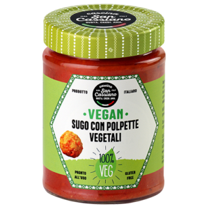Sugo con polpette vegetali