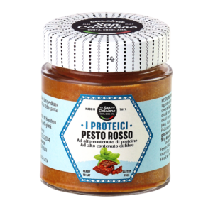Pesto rosso proteico