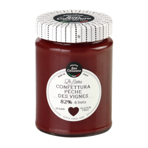 Confettura pêche des vignes