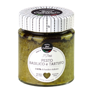 Pesto di basilico con Tartufo nero