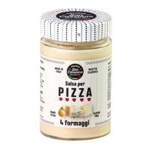 Salsa per pizza 4 formaggi