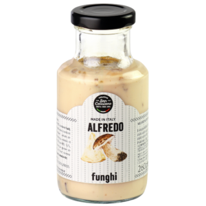 Salsa Alfredo con funghi porcini